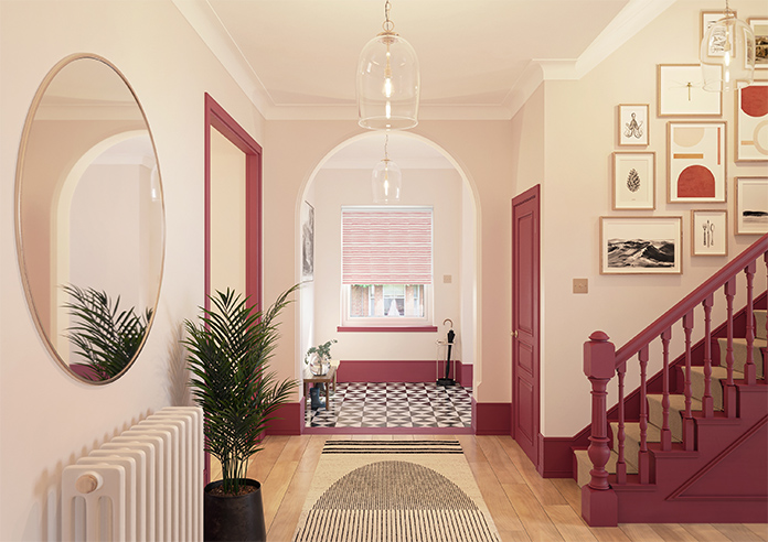 Ombre Stripes, Shell - Twist&Fit Roller Blind - Image 8